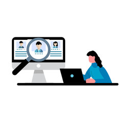 Hiring Employe illustration