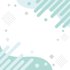 ポップな幾何学模様の背景