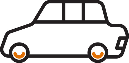 car line icon illustration