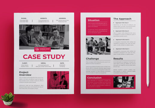Business Case Study Design Template