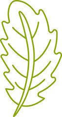 leaf line illustration