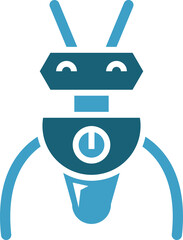 cartoon robot character illustration