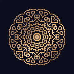Oriental Pattern Moroccan, Mystic, Ottoman Motifs mandala design background