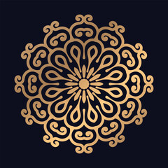 Colorful Mandala Vector Design Element ornament decoration mandala design background.