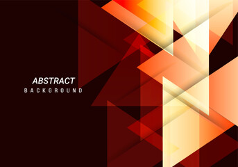 Abstract color triangular pattern elegant design background