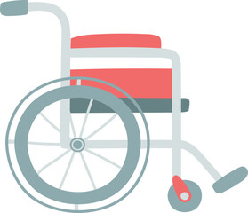 Wheelchair Handicapped Healthcare Handdrawn Outline Illustration Illustration Isolated Clipart