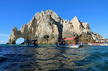 El Arco and boats - Cabo San Lucas, Mexico
