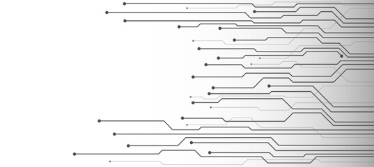 technology background with hi-tech digital data