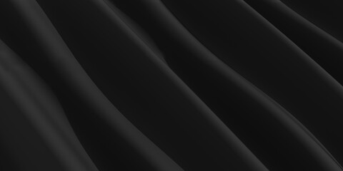 steel and cement material Wave pattern texture wavy fabric old material texture 3D illustration