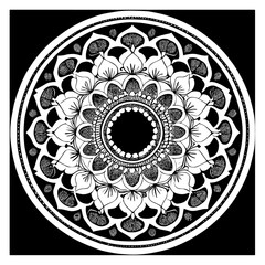 Create a Peaceful Atmosphere with Floral Mandala Design
