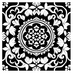 Bring Life to Any Room with Floral Mandala Vector Patterns