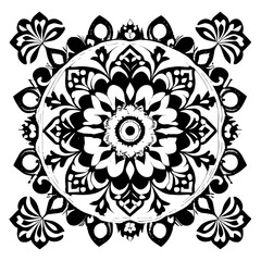 How to Use Floral Mandala Pattern Vectors to Create Eye-Catching Designs