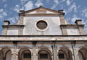 Fototapeta na wymiar Espirito Santo church in Evora, Alentejo - Portugal 