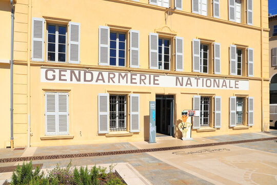 Gendarmerie Museum (Gendarmerie Nationale) and film set in Saint Tropez - France