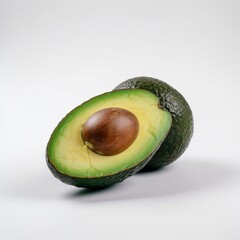 illustration, fresh and healthy avocado,generative ai