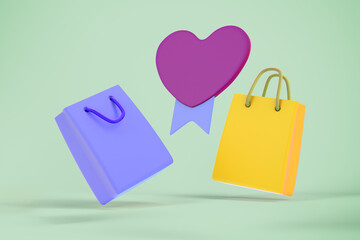 Gift Bags and Frame Front Side