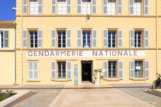 Gendarmerie Museum (Gendarmerie Nationale) and film set in Saint Tropez - France
