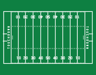 green football field