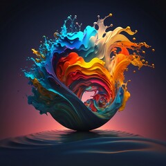 Obraz premium Artistic Paint