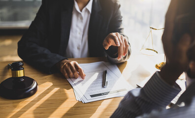 Businessman is stressed and sad when sentenced to bankruptcy.