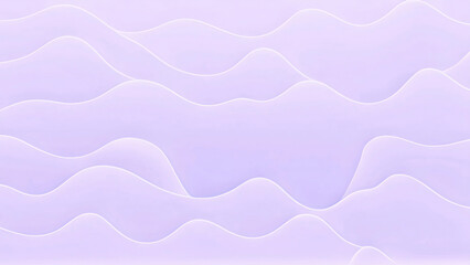 Abstract white background 3D wave texture smooth curve line with shadow. For vector background, banner, design element.