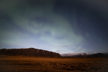 Nothern Lights next to Hofn, Iceland