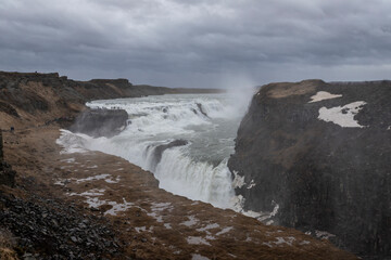 Gullfoss waterfall, Iceland