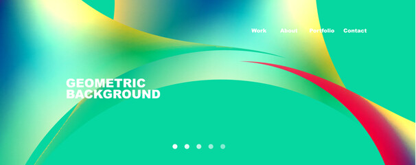 Trendy simple circle gradient abstract background. Vector Illustration For Wallpaper, Banner, Background, Card, Book Illustration, landing page