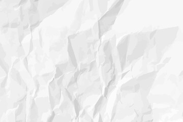 White сlean crumpled paper