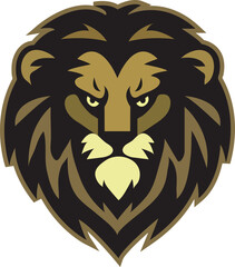 Lion Head Logo Vector Template Illustration Design. Mascot LION Logo design lion sport logo