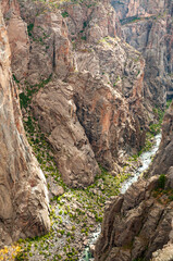 View of the River at Black Canyon of the Gunnison National Park