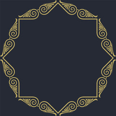 Gold frame with the word love on the top