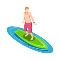 Water Sport Isometric Icon