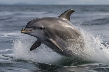Witness the grace and agility of the dolphin in action