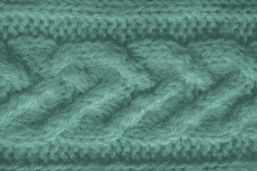 Handmade knitting texture with macro woven threads.