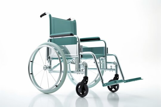 beautiful medical icon hospital wheelchair from generative ai