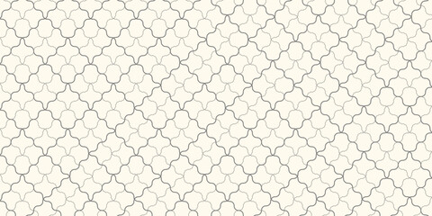 Abstract geometric pattern with crossing thin smooth zigzag lines. Stylish mesh texture in grey color. Seamless linear pattern.