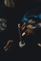 close up of a nozzle