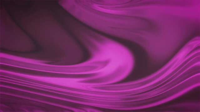 Seamless Loop Abstract Pink Liquid Visual Moving In Screen. - animation