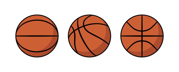 Basketball Balls Set
