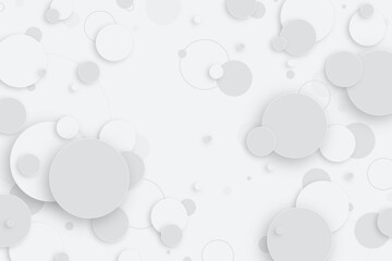 White gradient circle texture background