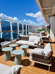 luxury hotel pool