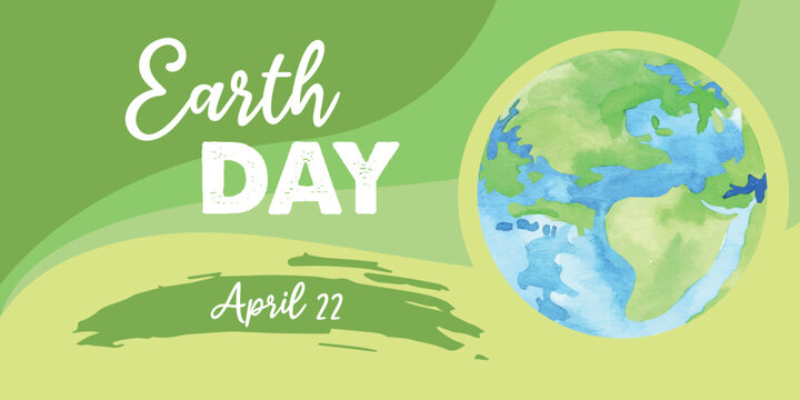 Earth Day. International Mother Earth Day. Environmental problems and environmental protection. Flat vector illustration.