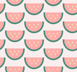 Melon retro pattern