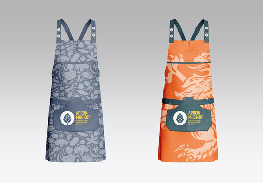 Professional Apron Mockup