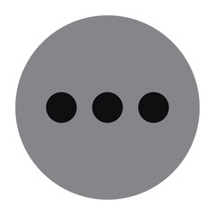 three dots icon