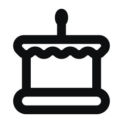 birthday cake icon for web ui design