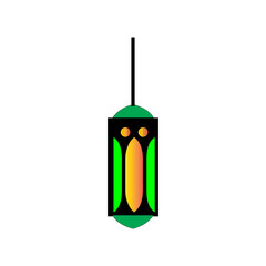 LAMPION icon design template vector