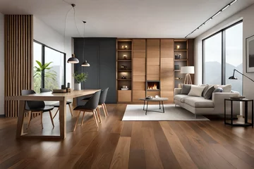 Foto op Plexiglas modern living room © Beste stock