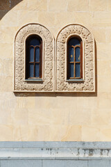 ancient windows of the arch
